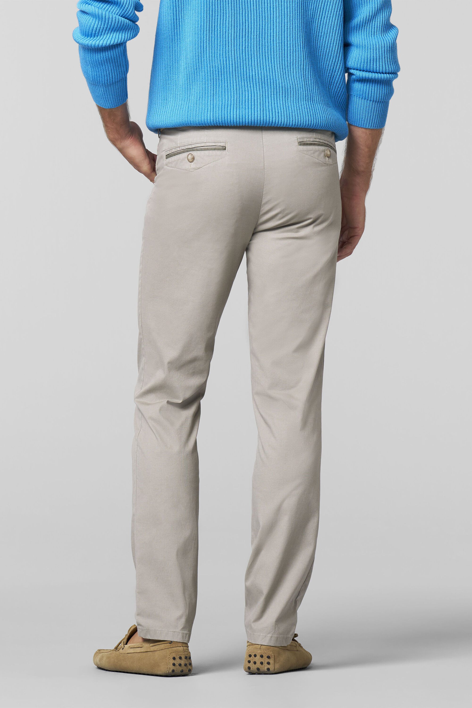 MEYER Chinohose FANTASY STRUCTURE BAUMWOLL CHINO (1-tlg) FANTASY STRUCTURE BAUMWOLL CHINO