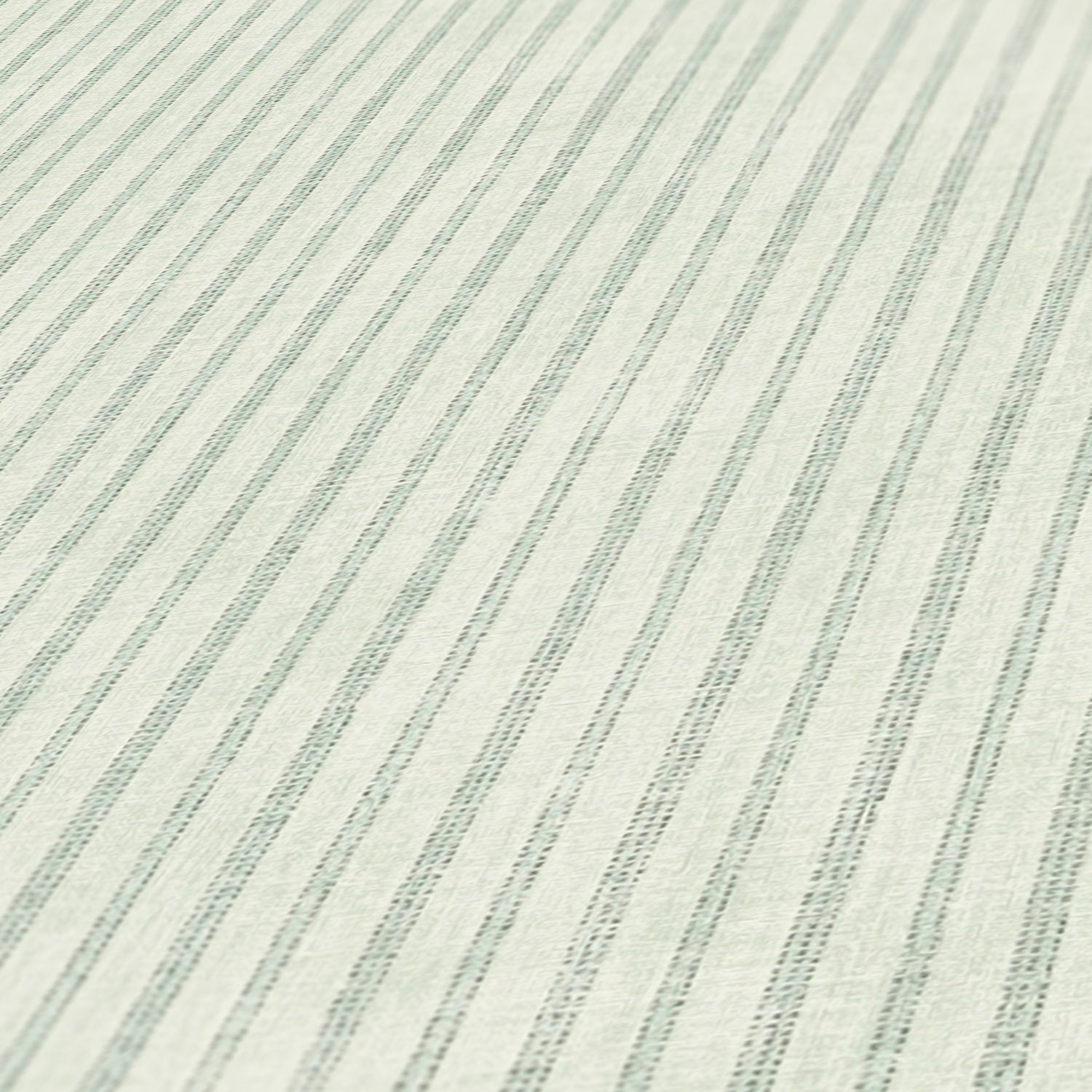 Landhaus, (1 Création St), A.S. Grün geprägt, dünnen Vliestapete Tapete Streifentapete mit matt, Streifen