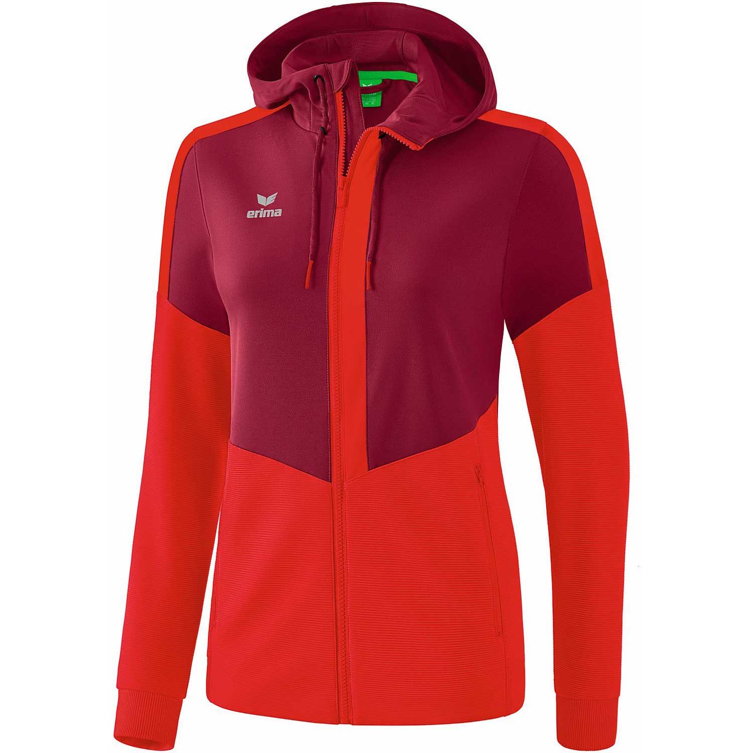 Trainingsjacke Damen Squad Trainingsjacke mit Kapuze