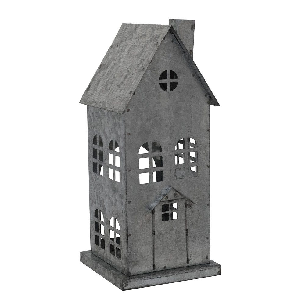 Grafelstein Kerzenlaterne Laterne ZINKHAUS grau aus Metall H30cm Lichthaus günstig online kaufen