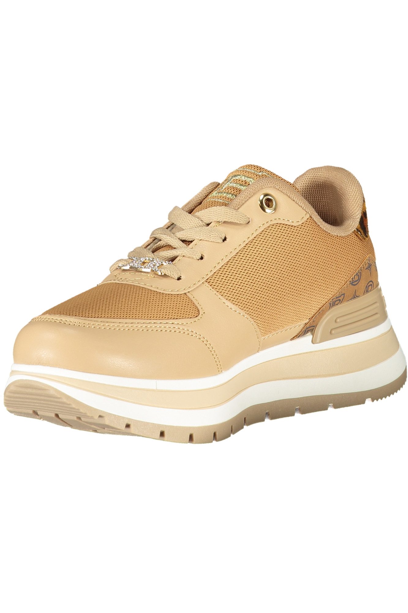 Laura Biagiotti Sneaker Moderner Damen-Sportschuh in Braun mit auffälligen