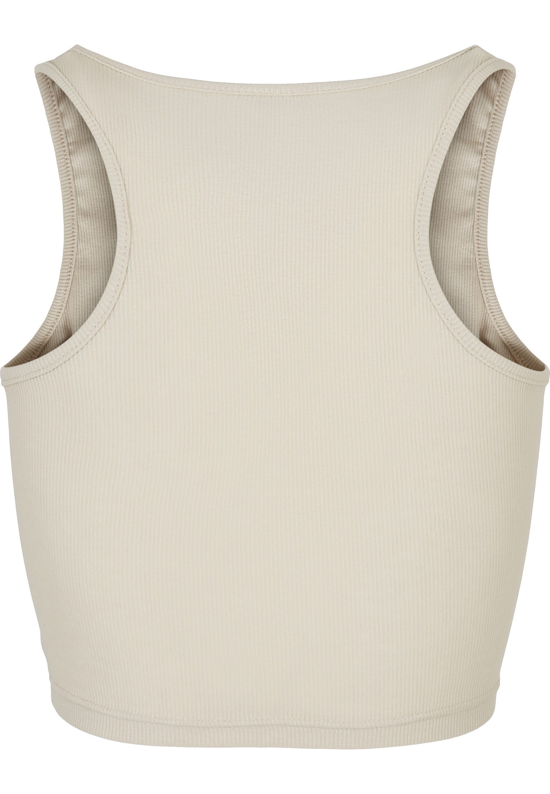 URBAN CLASSICS Tanktop Urban Classics Damen Ladies Cropped Rib Top (1-tlg) günstig online kaufen