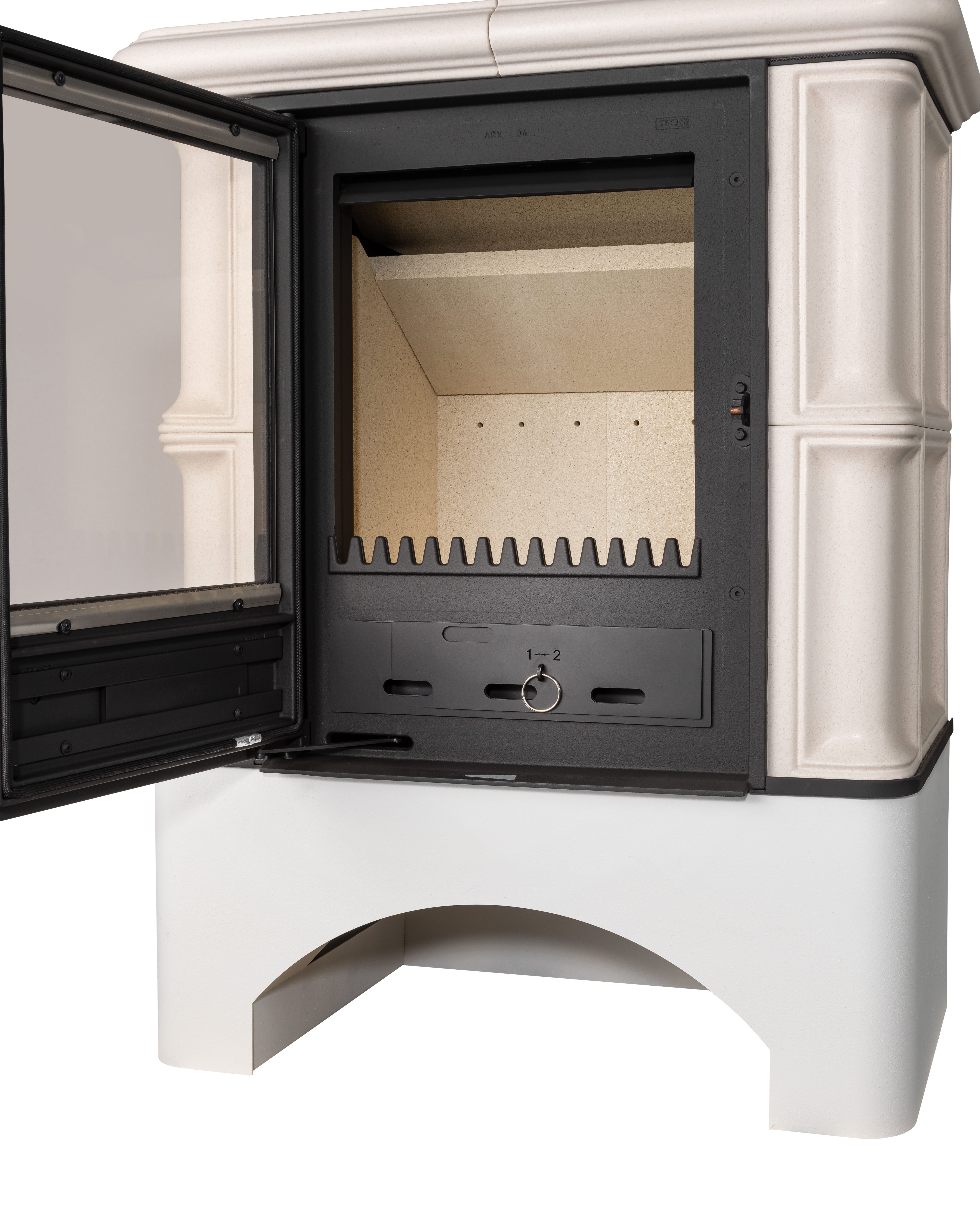 JUSTUS Kaminofen Bavaria Ahorn, 7 kW, Zeitbrand