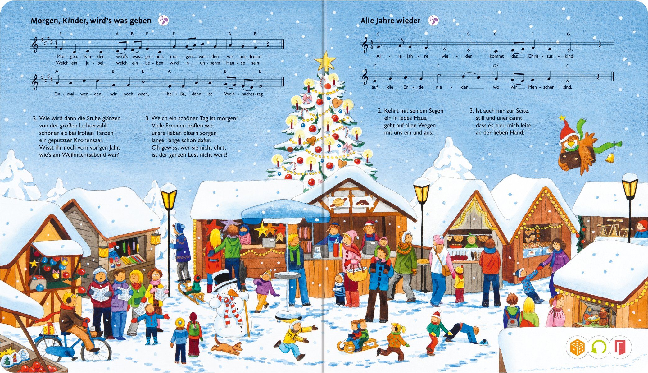 Ravensburger Kinderbuch tiptoi® Meine schönsten Weihnachtslieder, Made in Europe