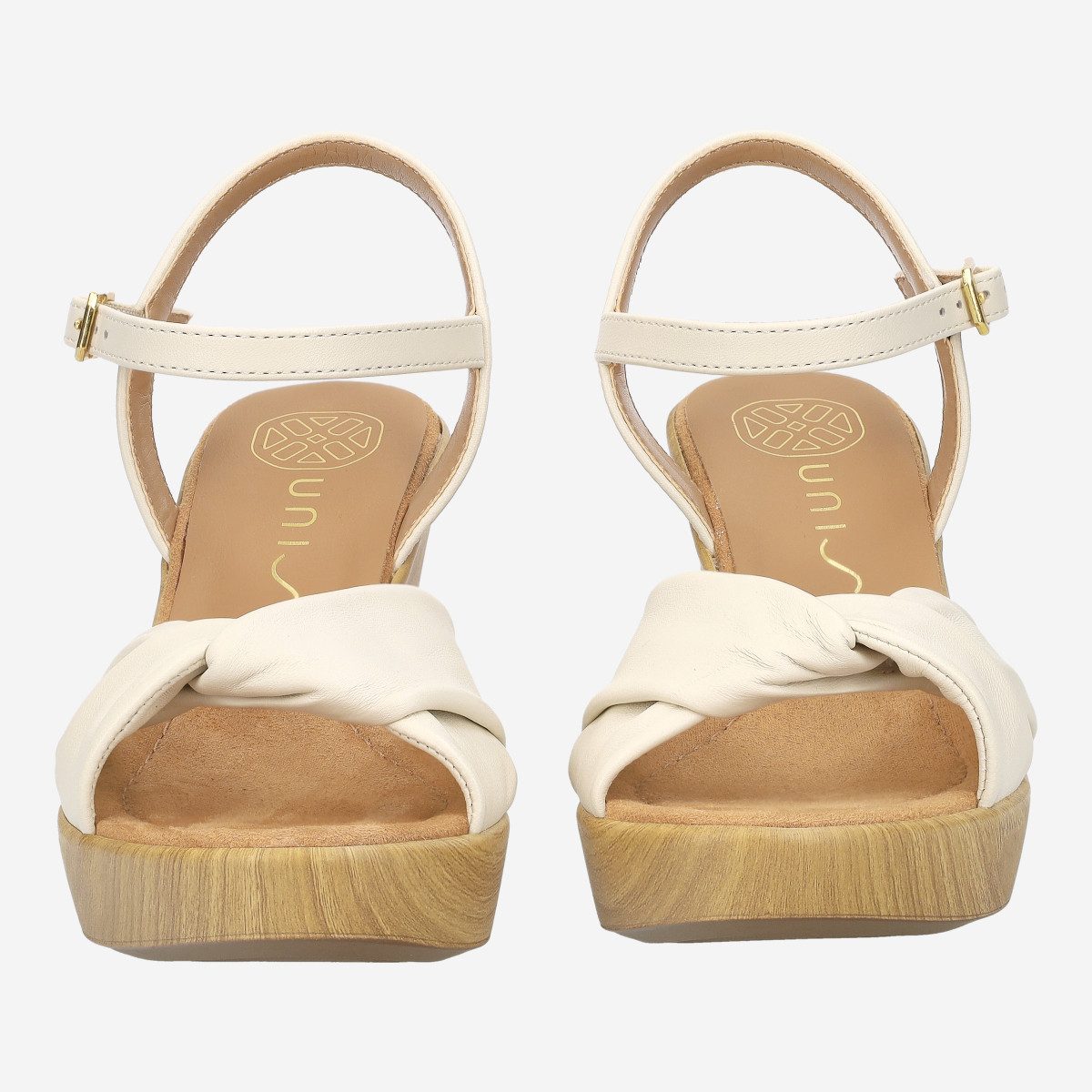 Unisa Unisa RAMIRO_NTO IVORY, Sandaletten, Weiß (Off-White), Damen Sandalette