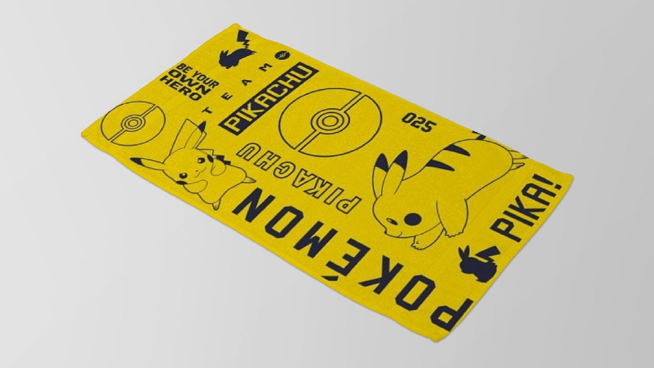 POKÉMON Strandtuch Pool-Accessoire Farbenfrohes Baumwoll-Strandtuch, 70cm günstig online kaufen