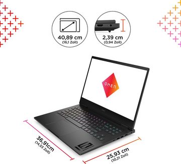OMEN OMEN 16-wd0275ng Gaming-Notebook (40,9 cm/16,1 Zoll, Intel Core i7 13620H, GeForce RTX 4060, 512 GB SSD)