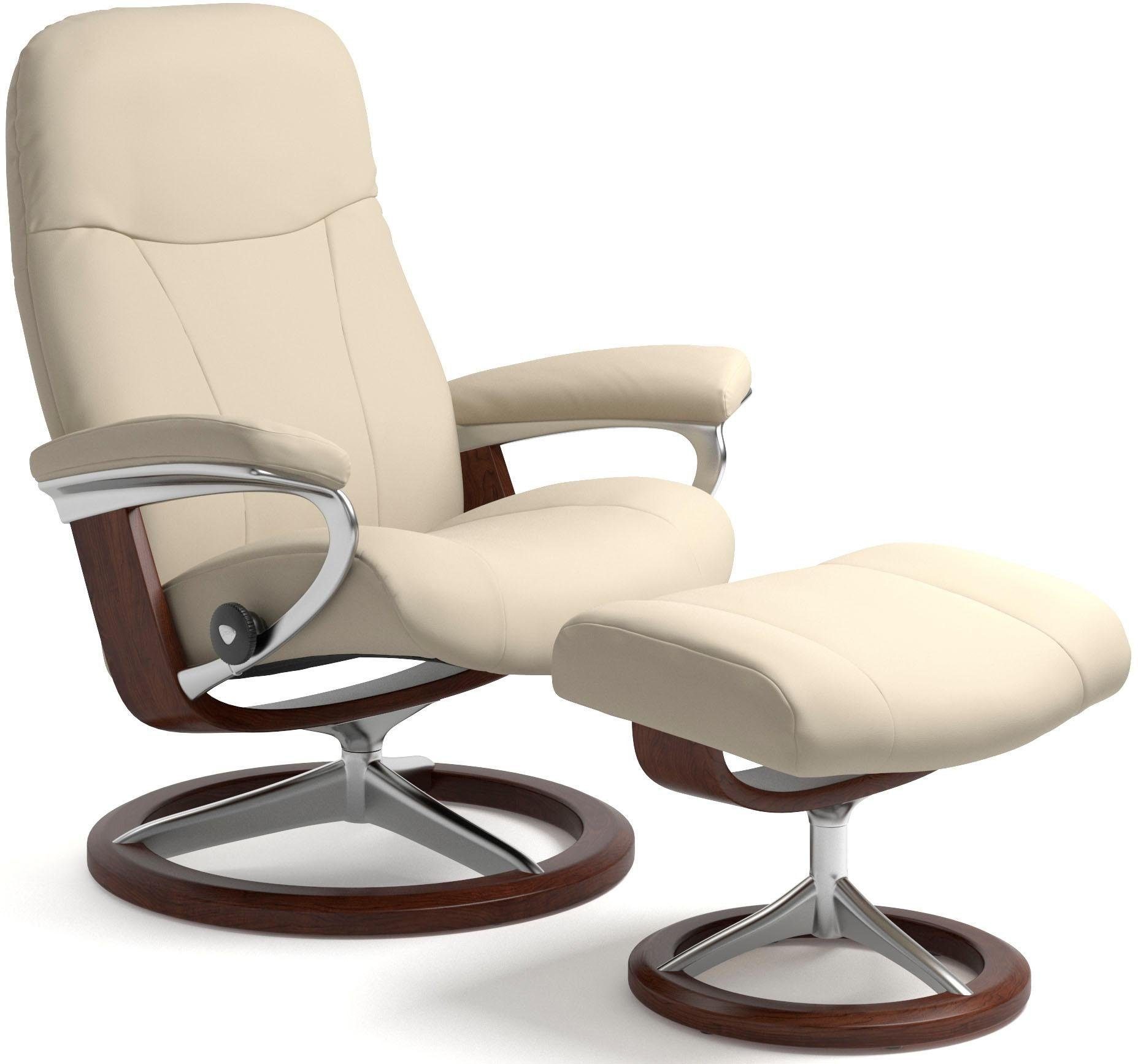 Stressless® Relaxsessel Garda (Set), mit Signature Base, Größe L, Gestell  Braun