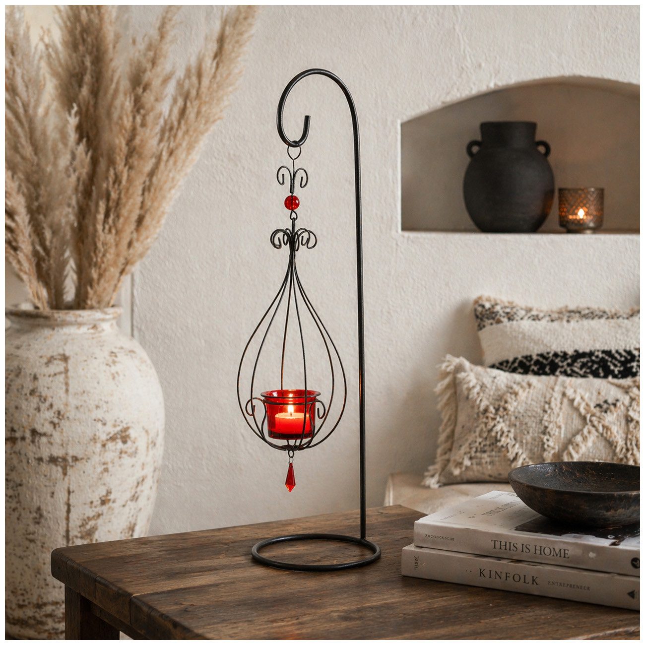 HTI-Living Teelichthalter Windlicht Orient (1 Stück, 1 St., 1 Teelichthalter), Windlicht