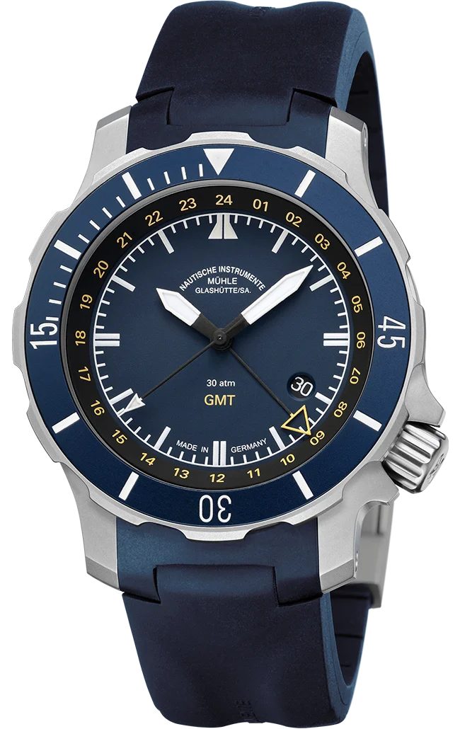 Automatikuhr Herrenuhr Mühle Glashütte Automatik Seebataillon GMT