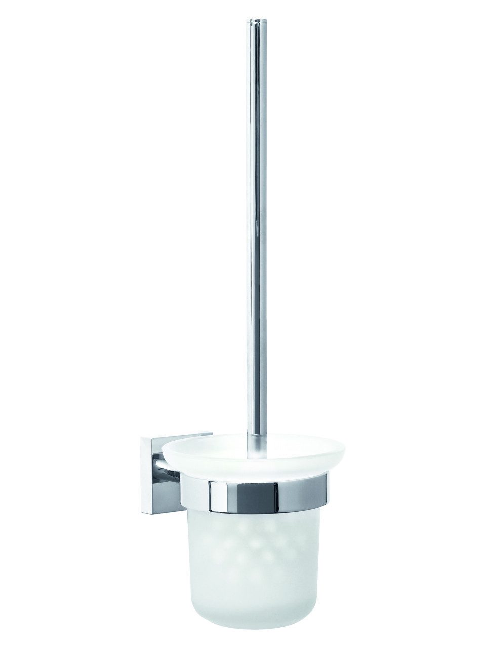 tesa WC-Reinigungsbürste tesa Ekkro WC-Bürstengarnitur chrom weiß