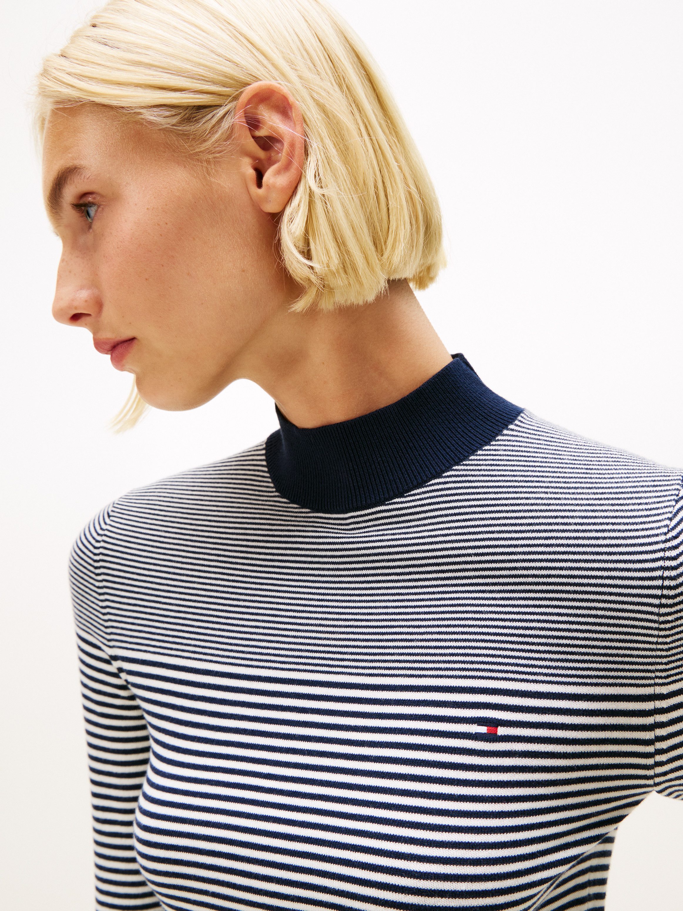 Tommy Hilfiger Strickpullover CO JERSEY FINE günstig online kaufen