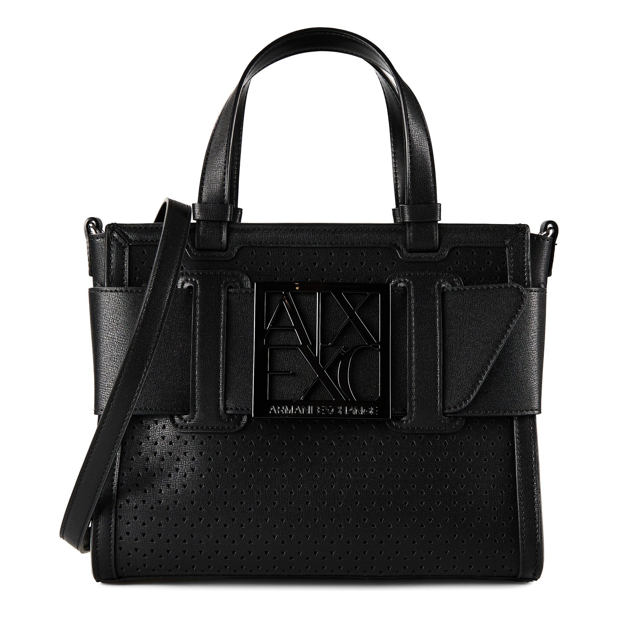 ARMANI EXCHANGE Henkeltasche Susy, Polyurethan günstig online kaufen