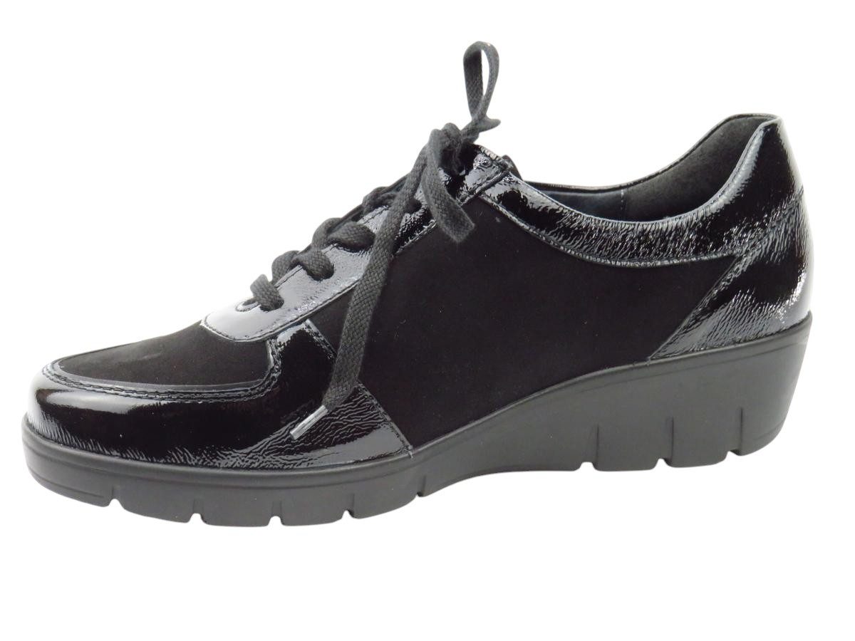 Semler Judith 30 Lack/Soft schw. Schnürschuh günstig online kaufen