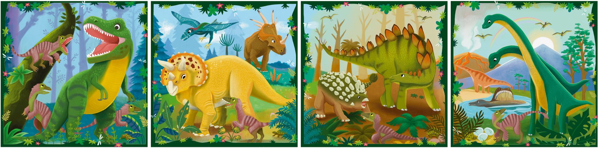 Ravensburger Puzzle 4 Puzzle Kinder Puzzle günstig online kaufen