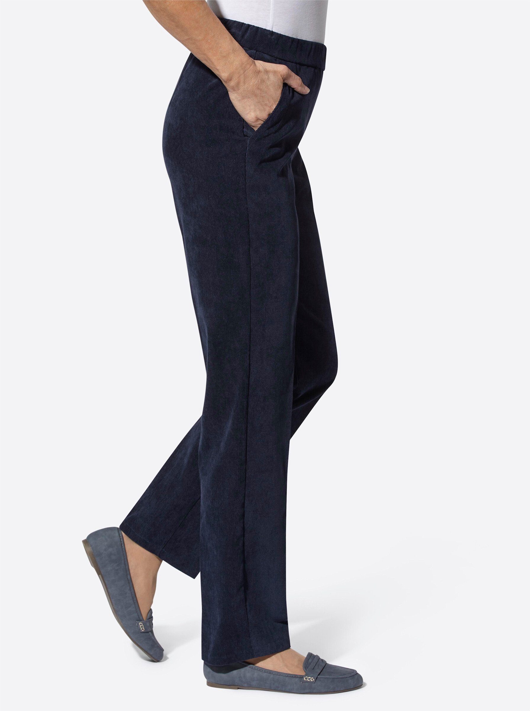 Sieh an! Jerseyhose Cordhose Innenbeinlänge ca. günstig online kaufen