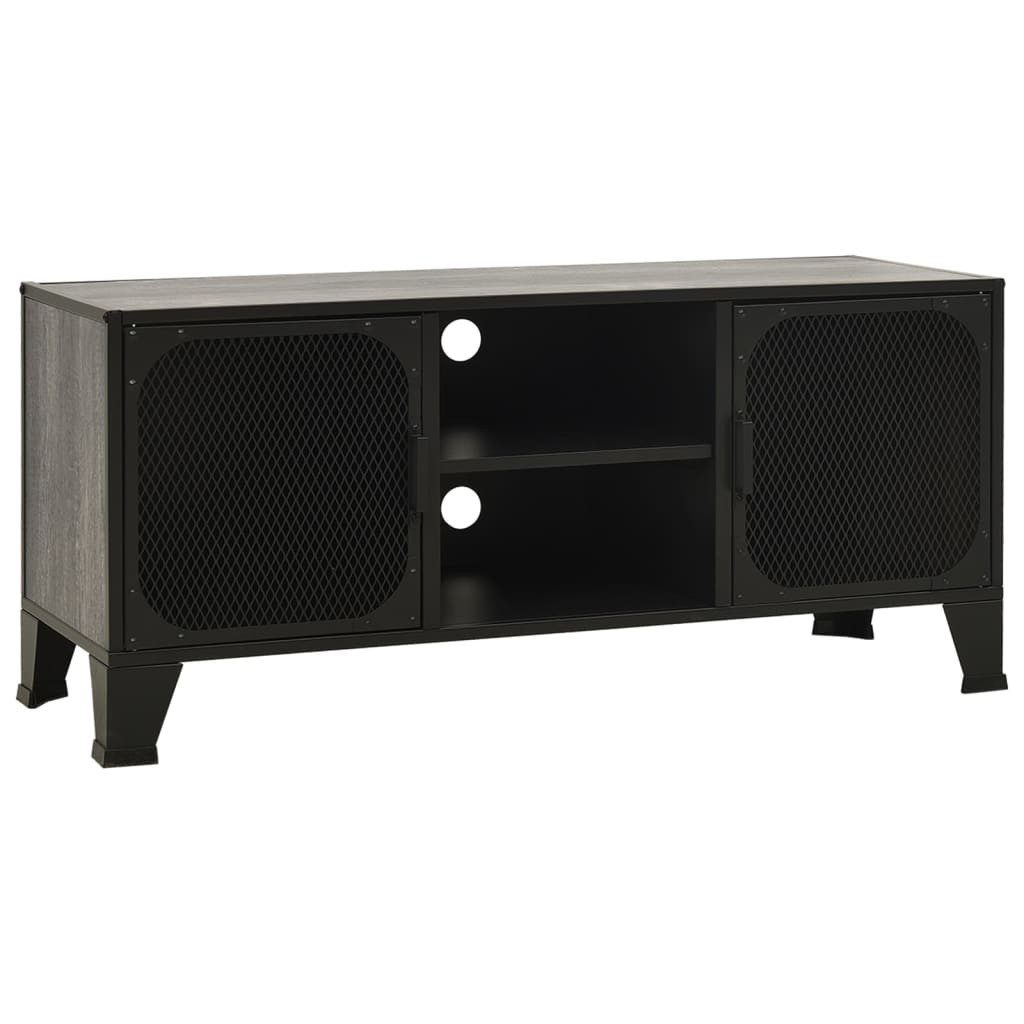vidaXL TV-Schrank TV-Schrank Grau 105x36x47 cm Metall und MDF (1-St)