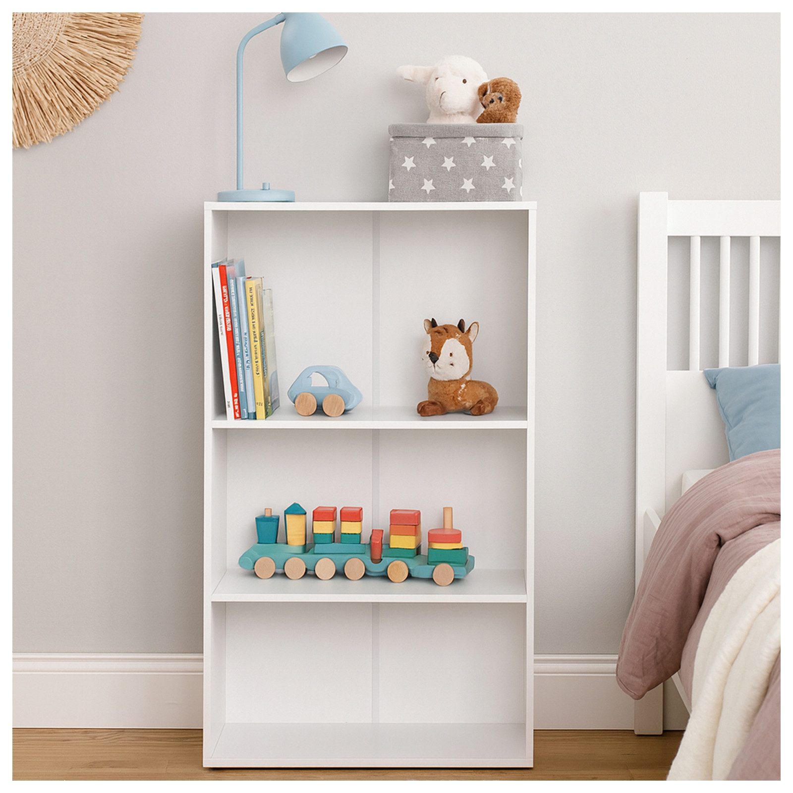 HTI-Line Standregal Regal Nina mit 3 Regalfächern, Stück 1-tlg., Standregal Rack