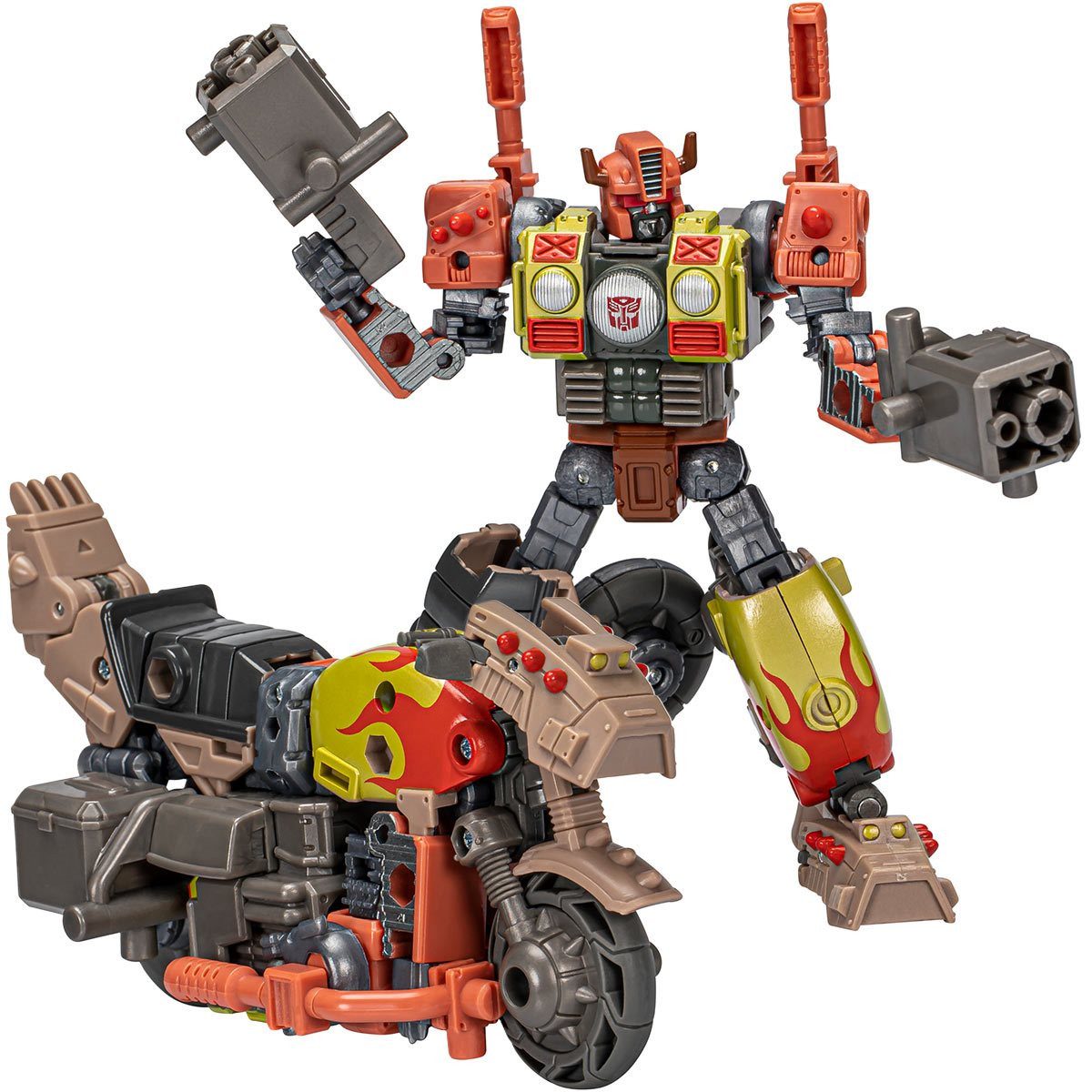 Hasbro Actionfigur Transformers Generations Legacy Evolution Deluxe Junkion Crashbar Acti