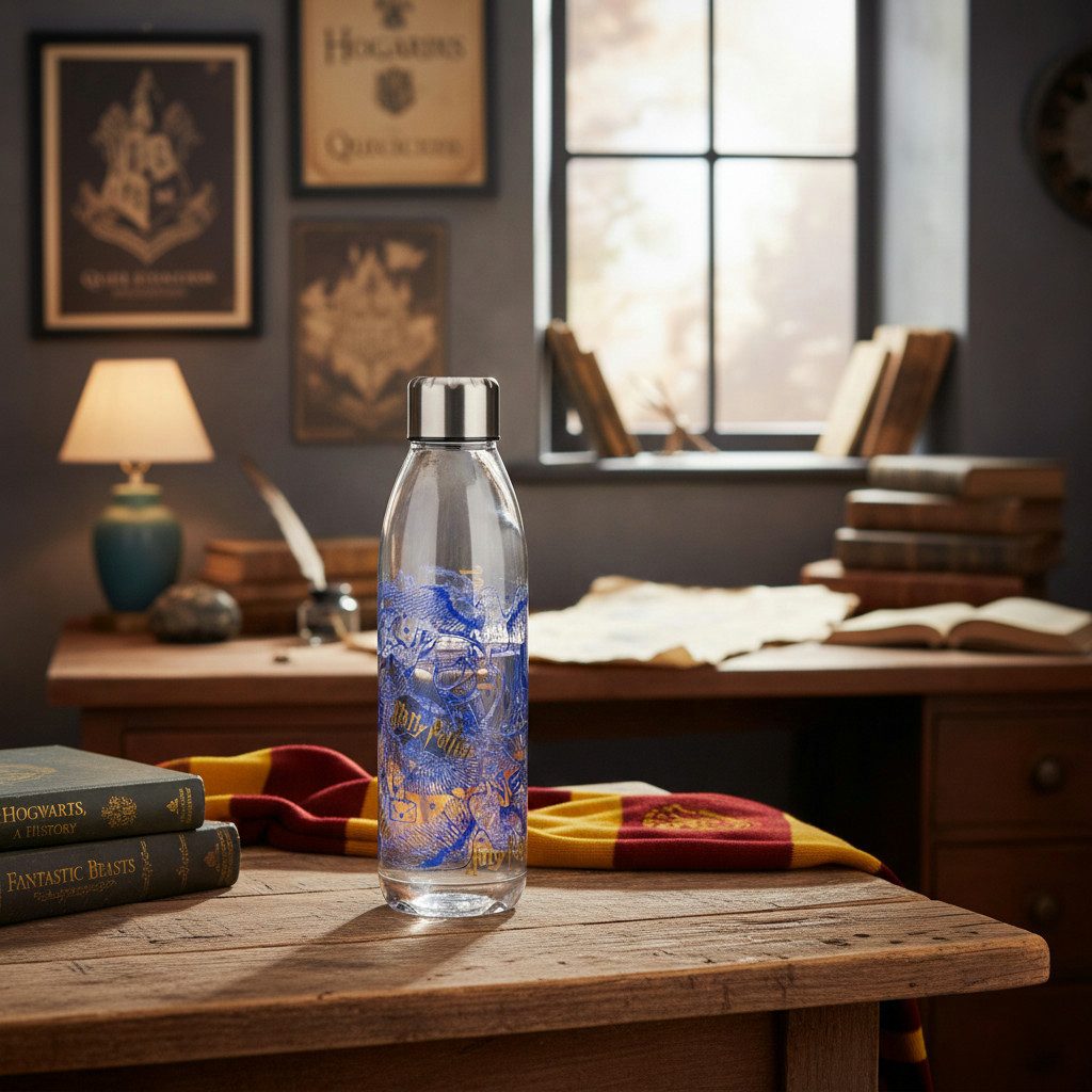 Harry Potter Trinkflasche Harry Potter Hogwarts Wasserflasche Trinkflasche Flasche XL 980 ml