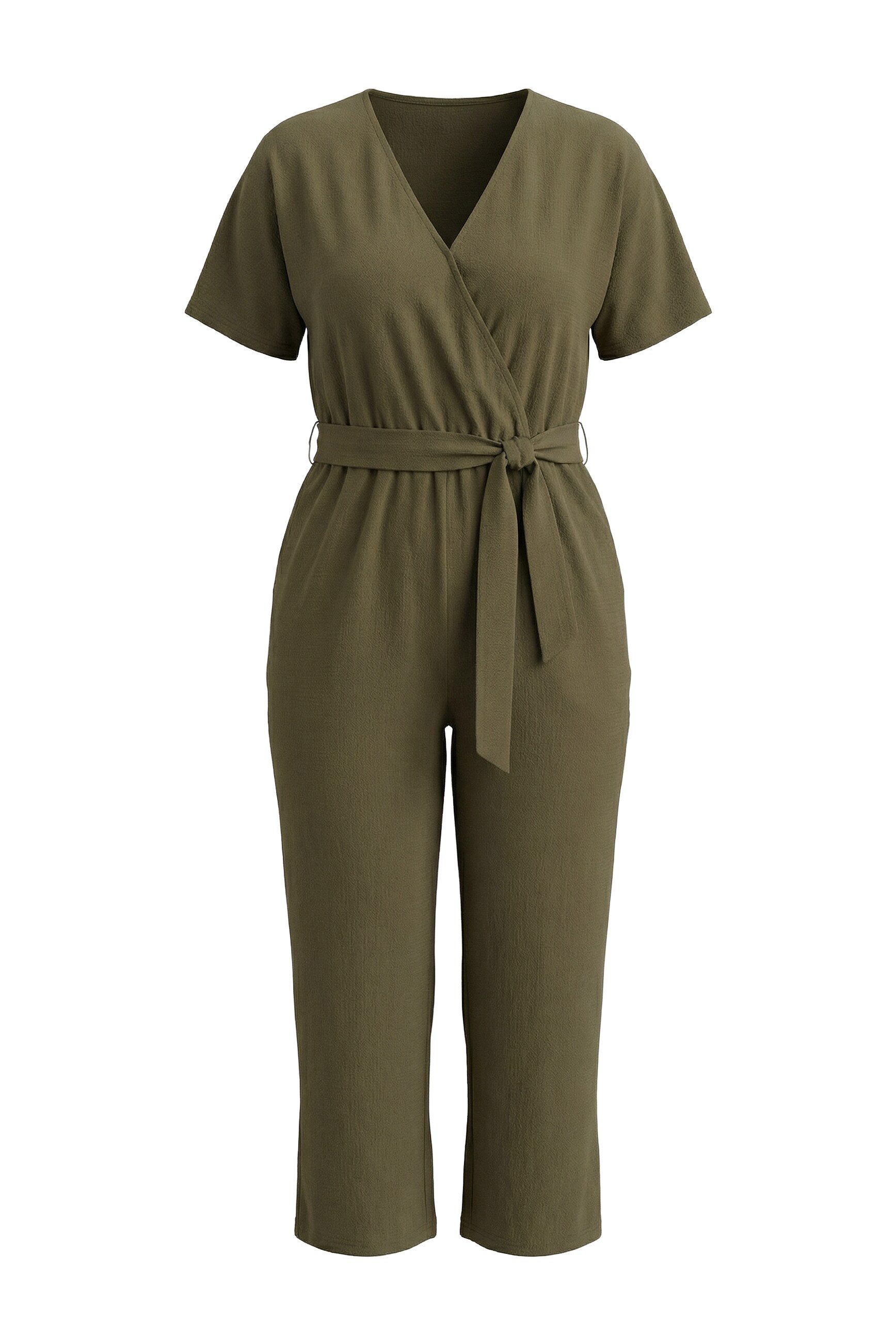 MIAMODA Funktionshose Jumpsuit Einteiler Struktur-Qualität