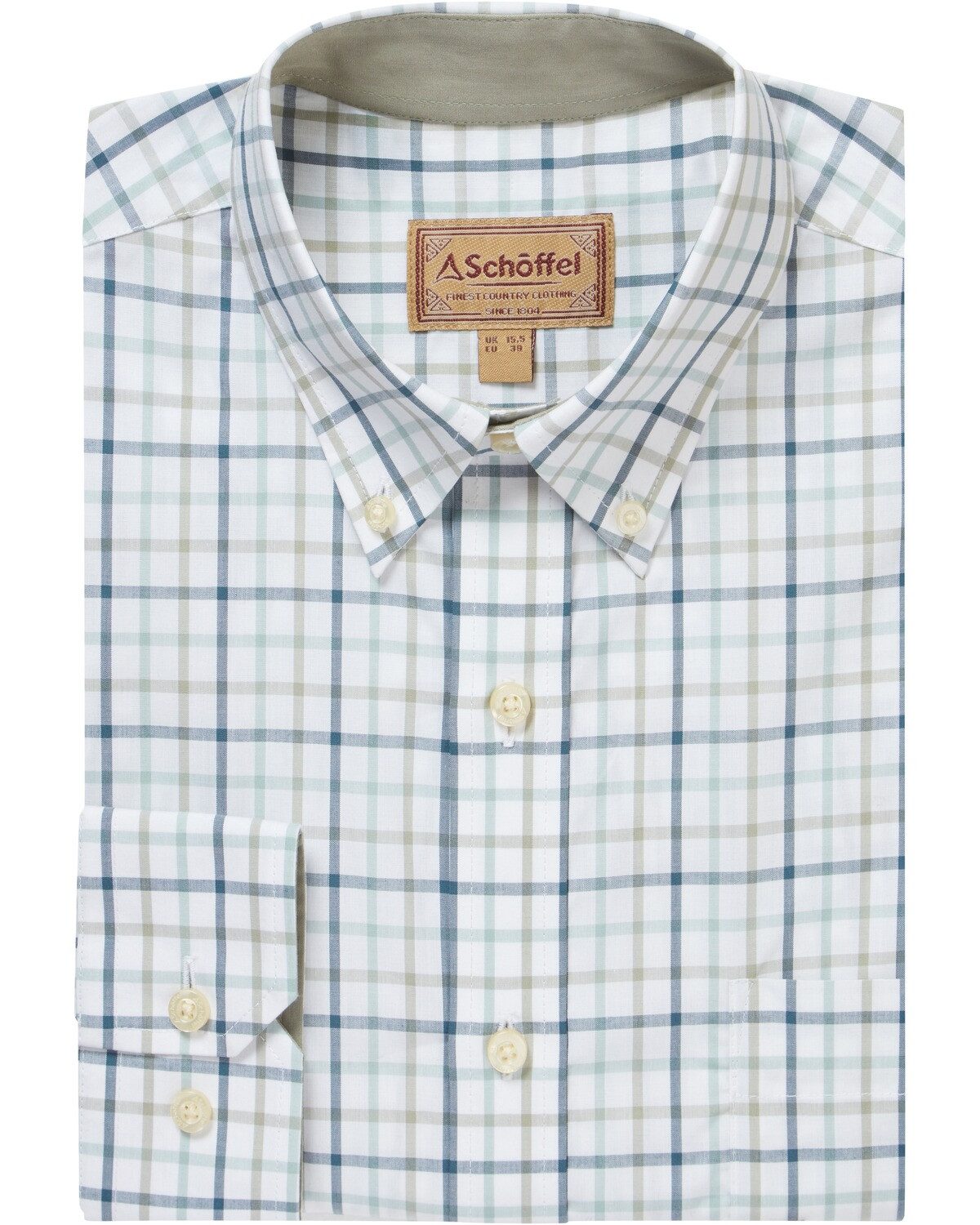 Schöffel Country Langarmhemd Karohemd Holkam