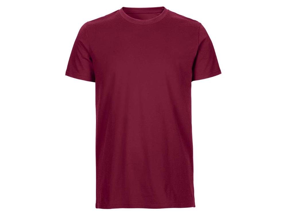 Neutral T-Shirt Neutral Bio-Herren-T-Shirt mit Rundhalsausschnitt bordeaux