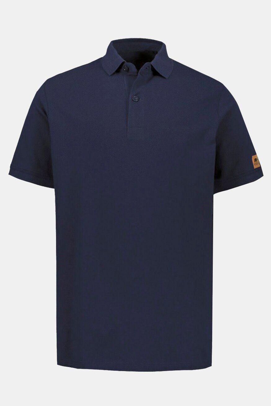 FORSBERG Poloshirt FORSBERG Poloshirt mit Knopfleiste dunkelblau | Poloshirts