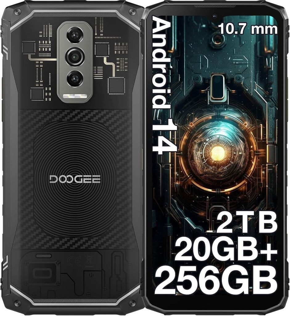 DOOGEE Blade 10 Ultra 20GB+256GB NFC Smartphone (50 MP Kamera)