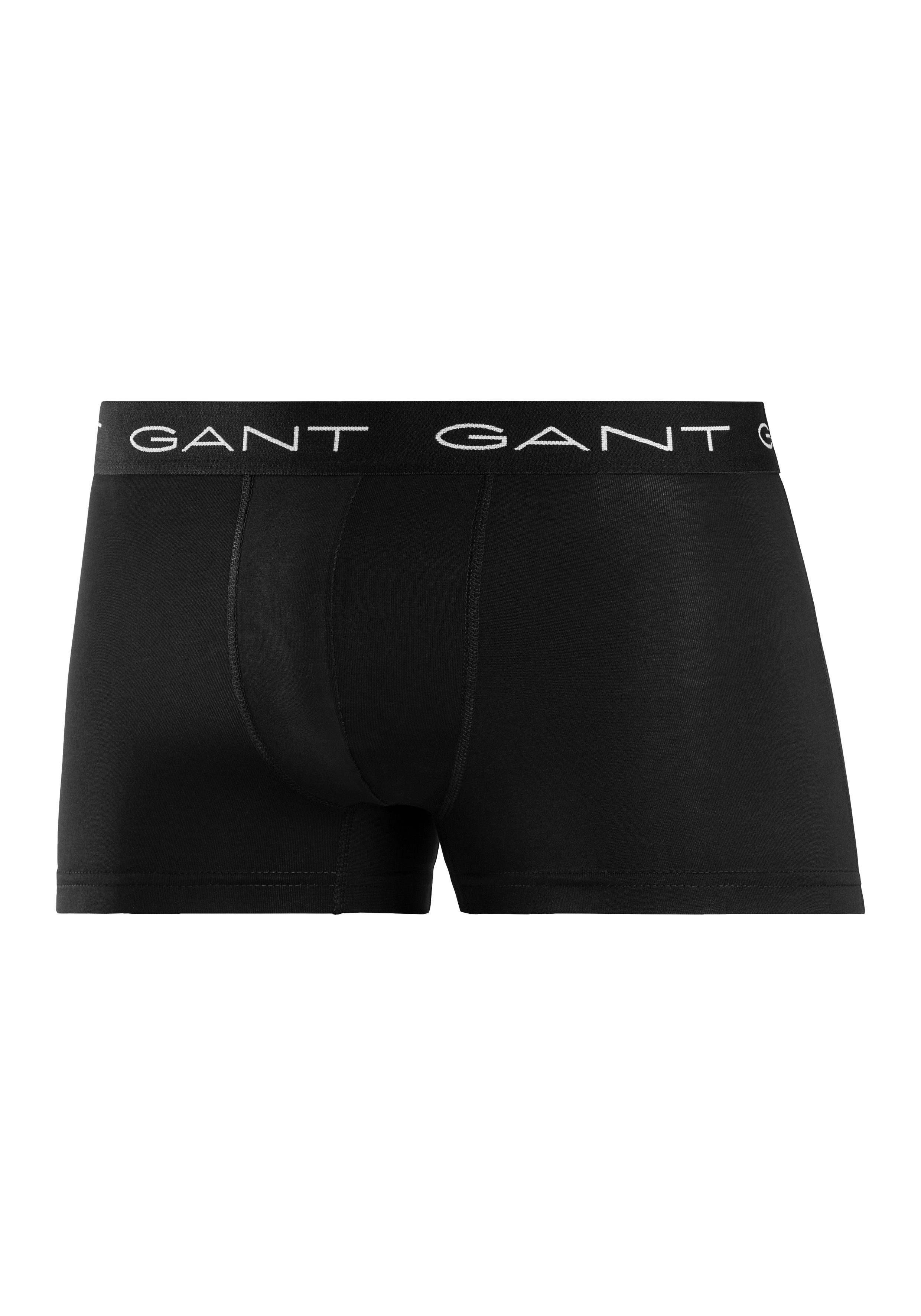 Gant Boxer (3-St) Logo Webbund schwarz