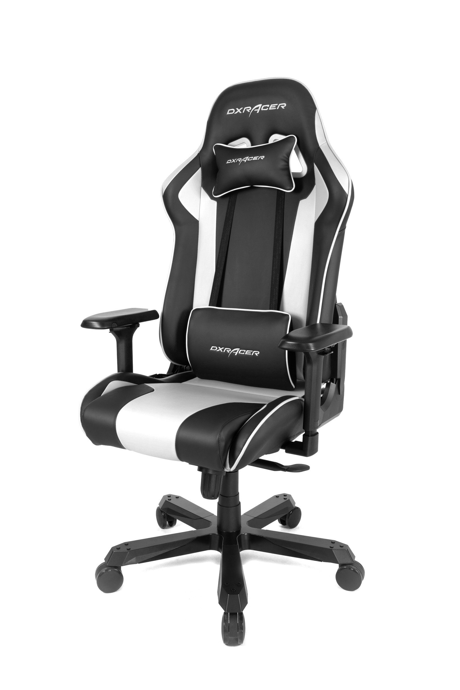 MCA furniture Gaming-Stuhl in schwarz / weiß - 70x133x70cm (BxHxT)