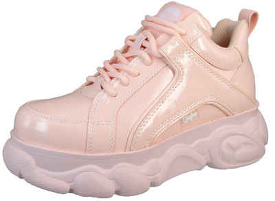 Buffalo 1630877 CLD Corin Patent Low Top Baby Pink Sneaker