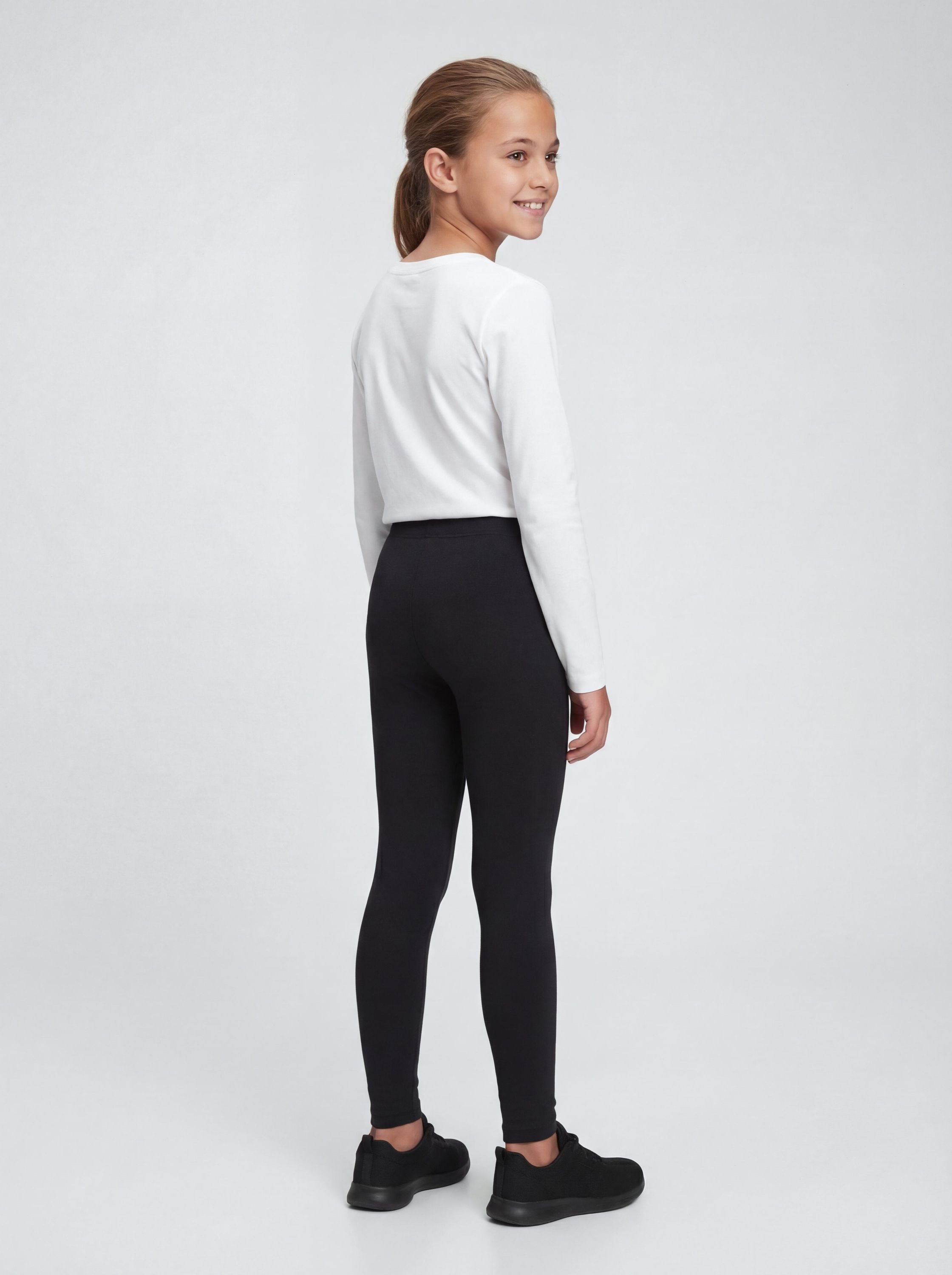 TupTam Thermoleggings Mädchen Leggings Blickdichte Leggins Winterleggings 3er Pack – Bild 3 von 5