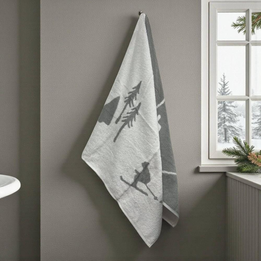 Cawö Handtücher WINTER EDITION Skifahrer 6272, Baumwolle günstig online kaufen