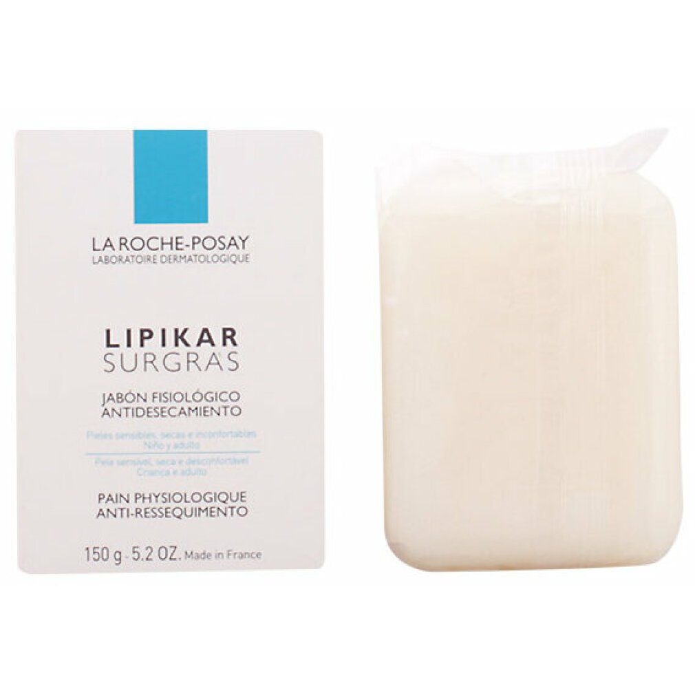 La Roche-Posay Feste Duschseife Lipikar Surgras Seifenstück