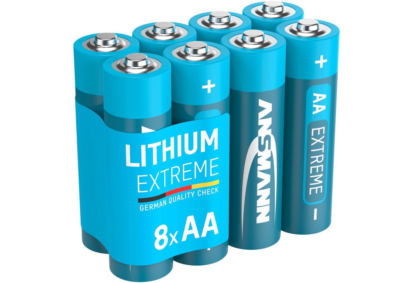 ANSMANN AG Batterie AA Lithium 8 Stück Akku