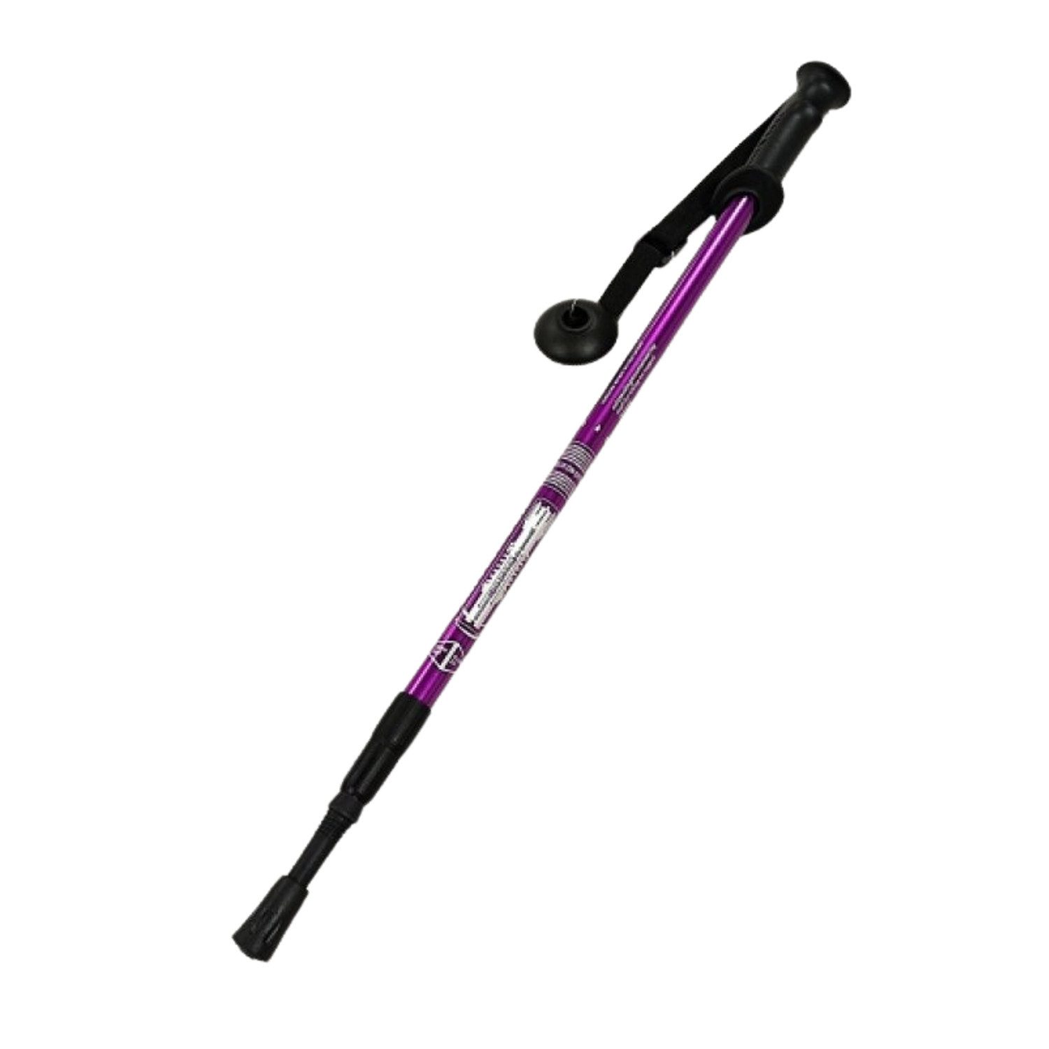 EUROBATT Sp. z o.o. Nordic-Walking-Stöcke 65–135 cm, teleskopisch (1 St), ANTI SHOCK-System - Dreiteilige Konstruktion