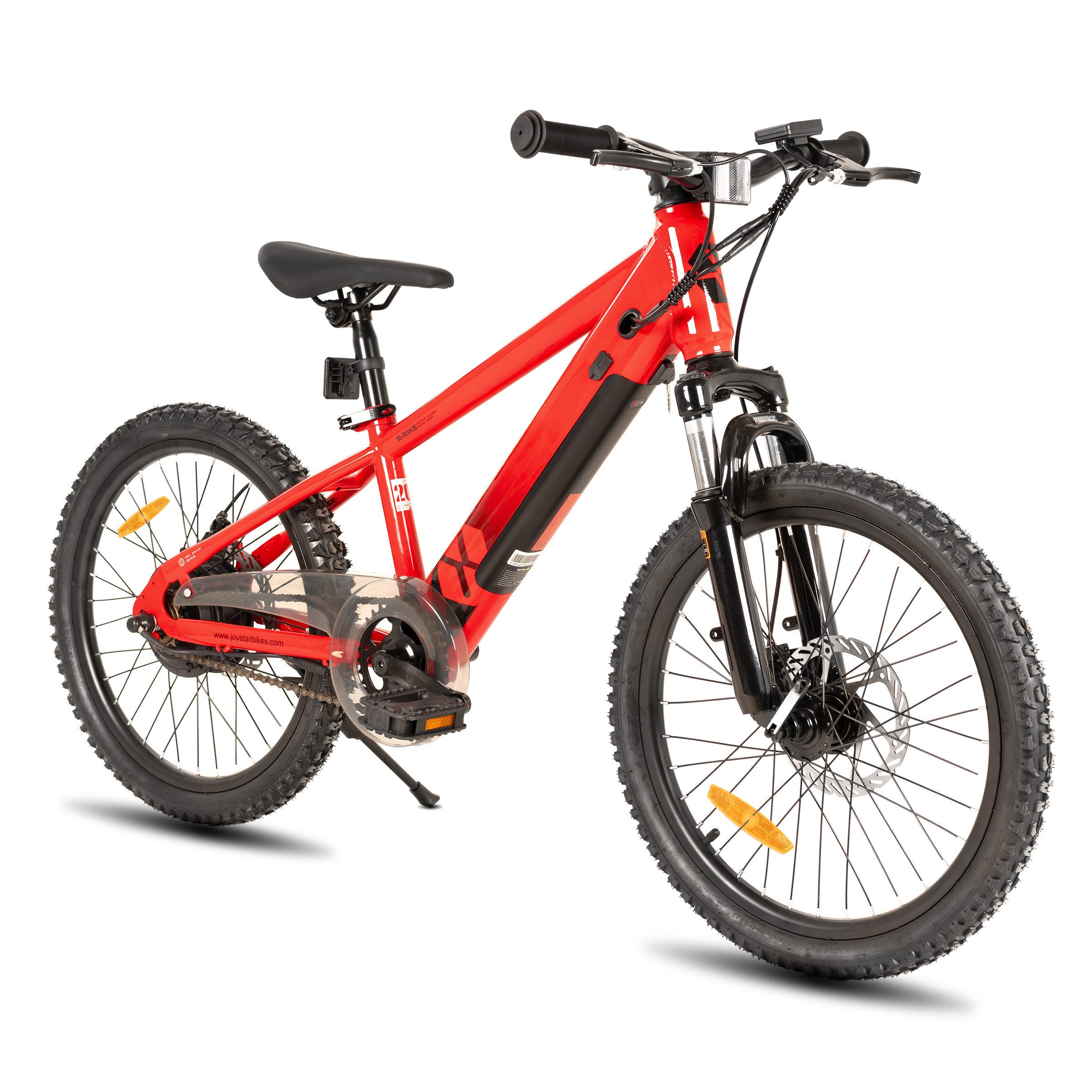HILAND E-Bike 20 Zoll E-Mountainbike 24V 250W, Akku entnehmbar, Kinder & Erwachsene, Heckmotor, 124,8 Wh