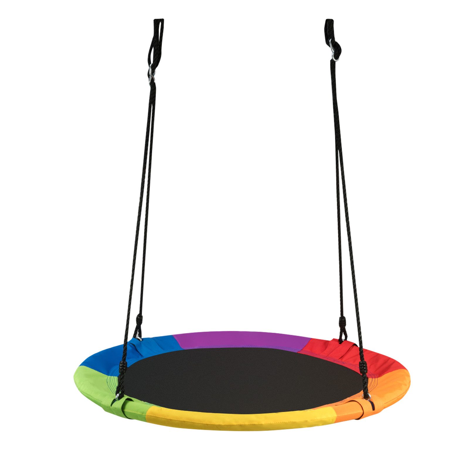 COSTWAY Nestschaukel, mit Hängegurte, φ 100cm, bis 150 kg