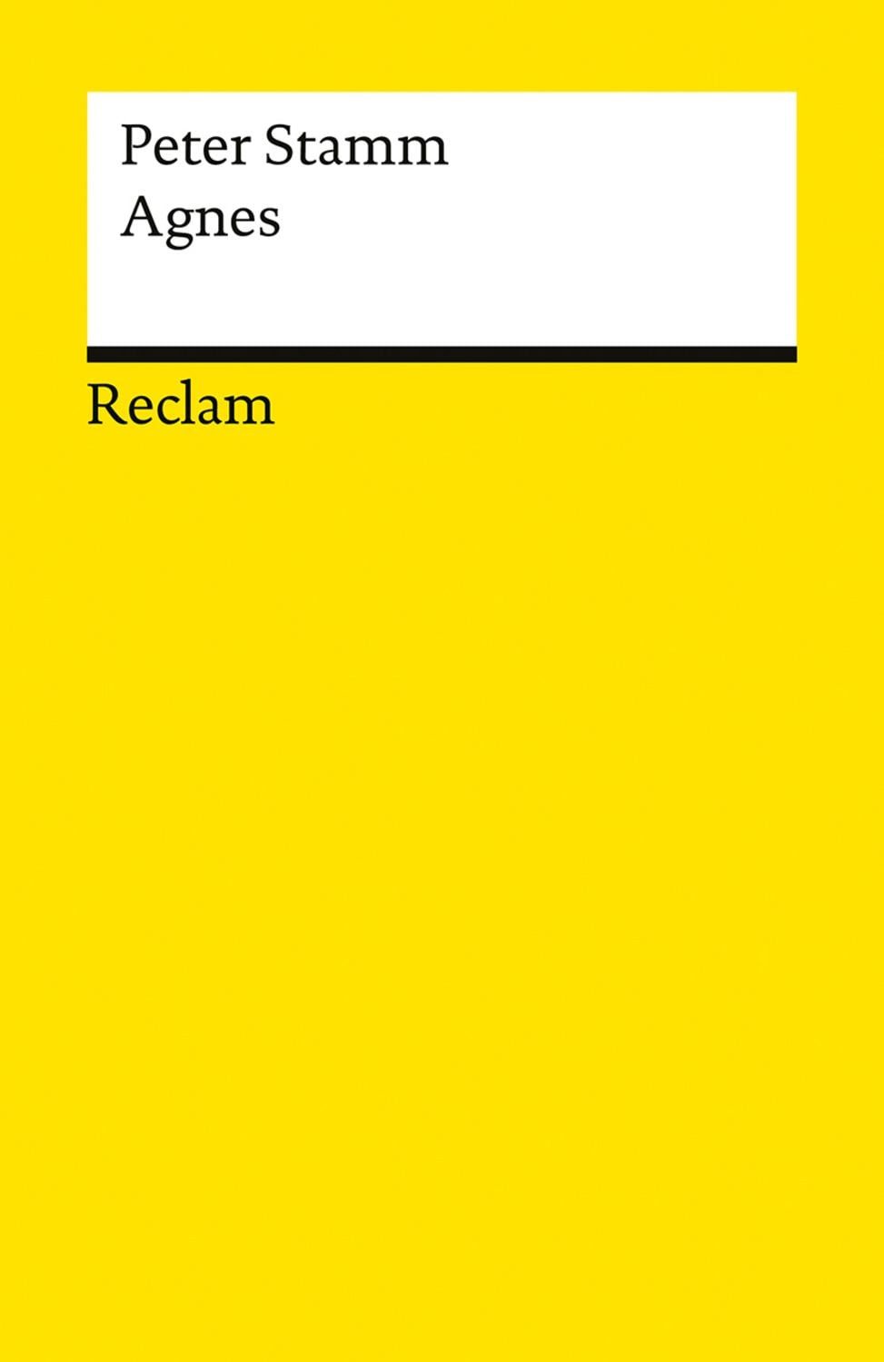 Agnes / Peter Stamm