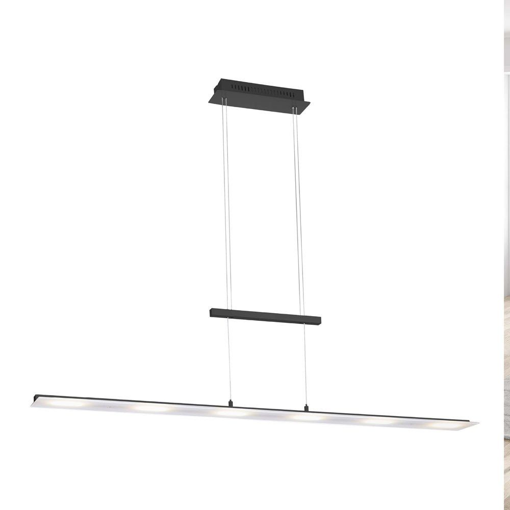 warmweiß, SellTec LED höhenverstellbar, Farbtemperatursteuerung 4 kaltweiß LED NELE (CCT),dimmbar, Pendelleuchte dimmbar, LED-Board/ über Watt, Memory-Funktion, Pendelleuchte 130 Sensorschalter cm, CCT, anthrazit 2700-3800-5000 Sensordimmer, schaltbar 6x Kelvin,