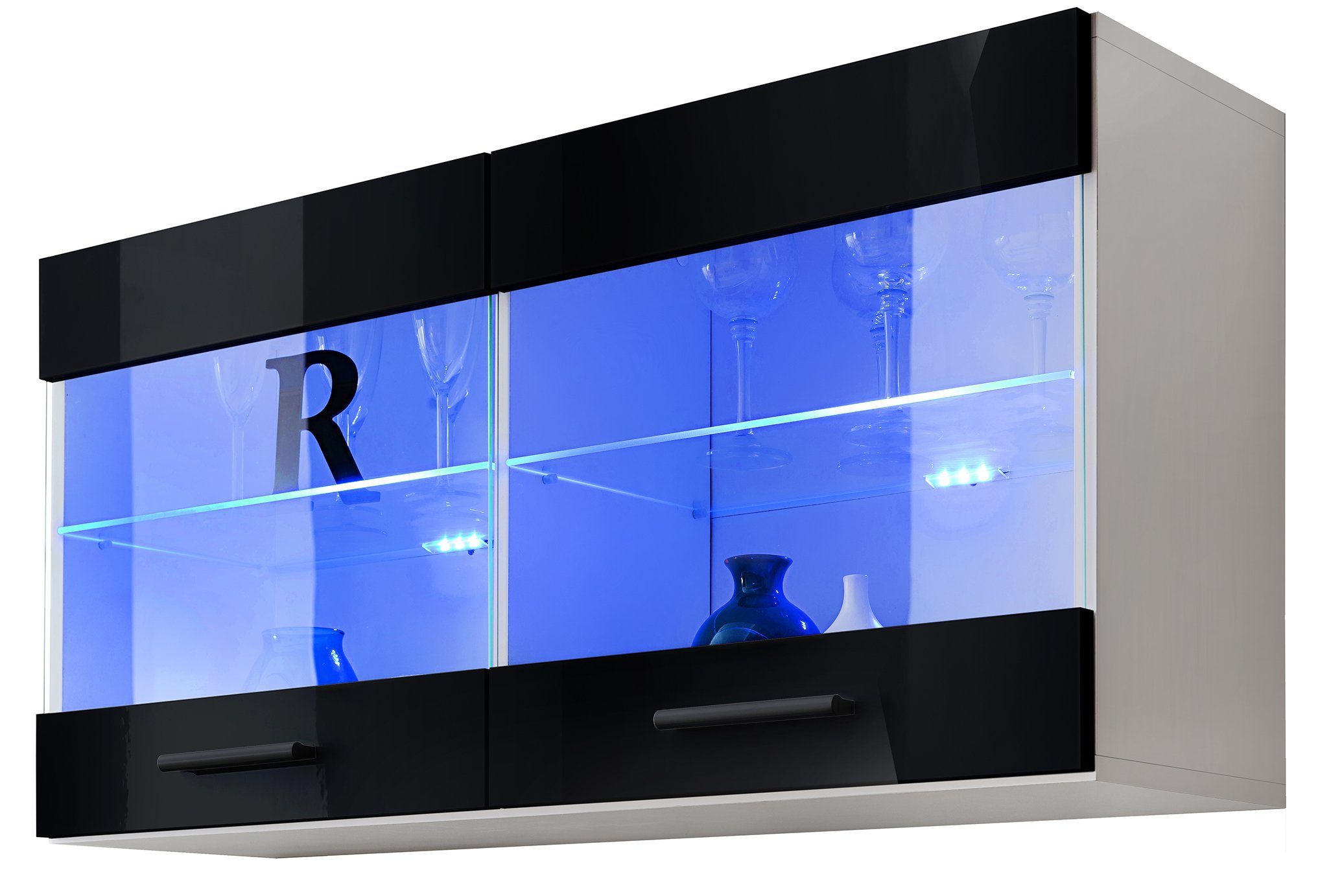 99rooms Vitrine Teka I (Hängevitrine, Glasvitrine, günstig online kaufen