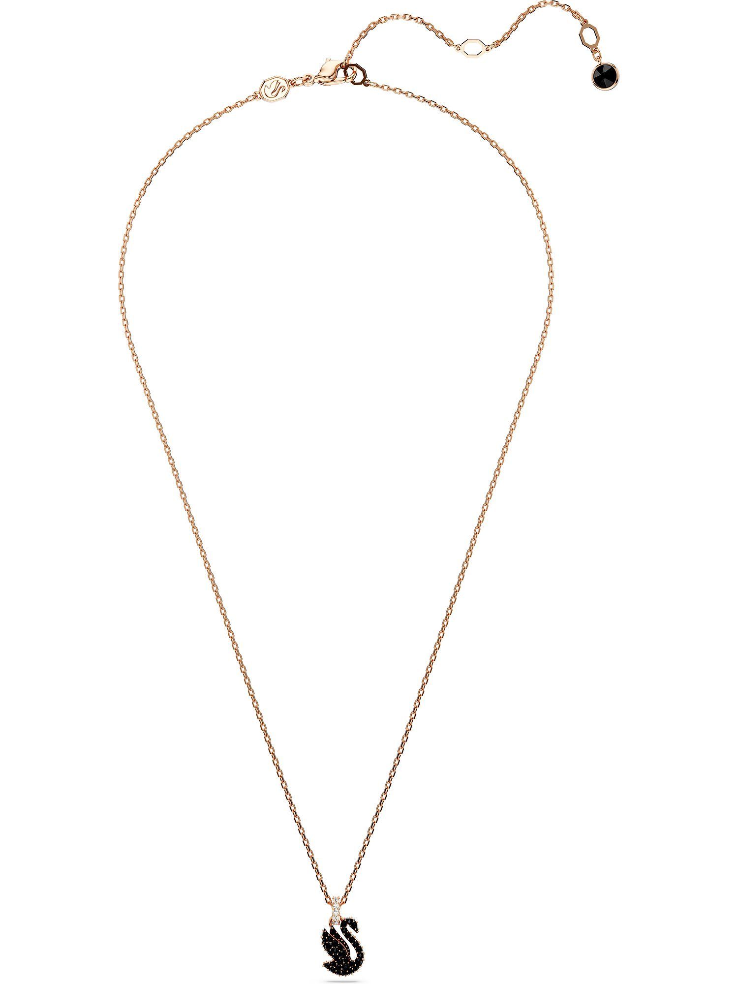 Swarovski Collier Swarovski Damen-Kette Metall Swarovski-Kristall günstig online kaufen