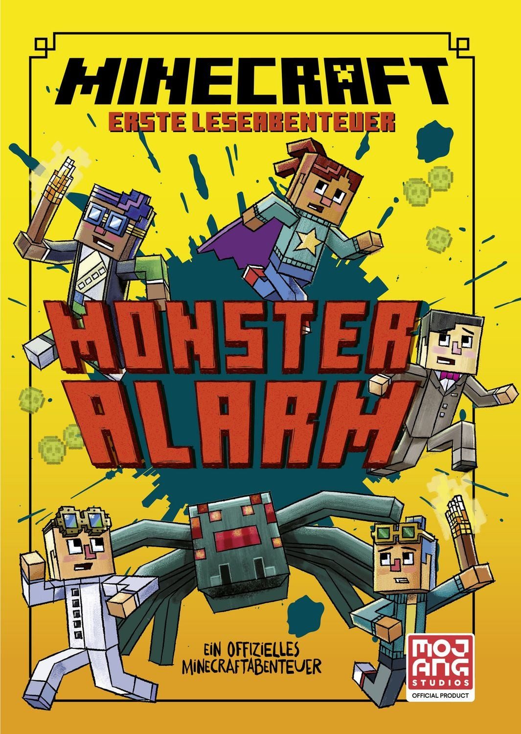 Kinderbuch Minecraft Erste Leseabenteuer – Monster-Alarm Ein offizielles Minecraf Mojang AB, Nick Eliopulos
