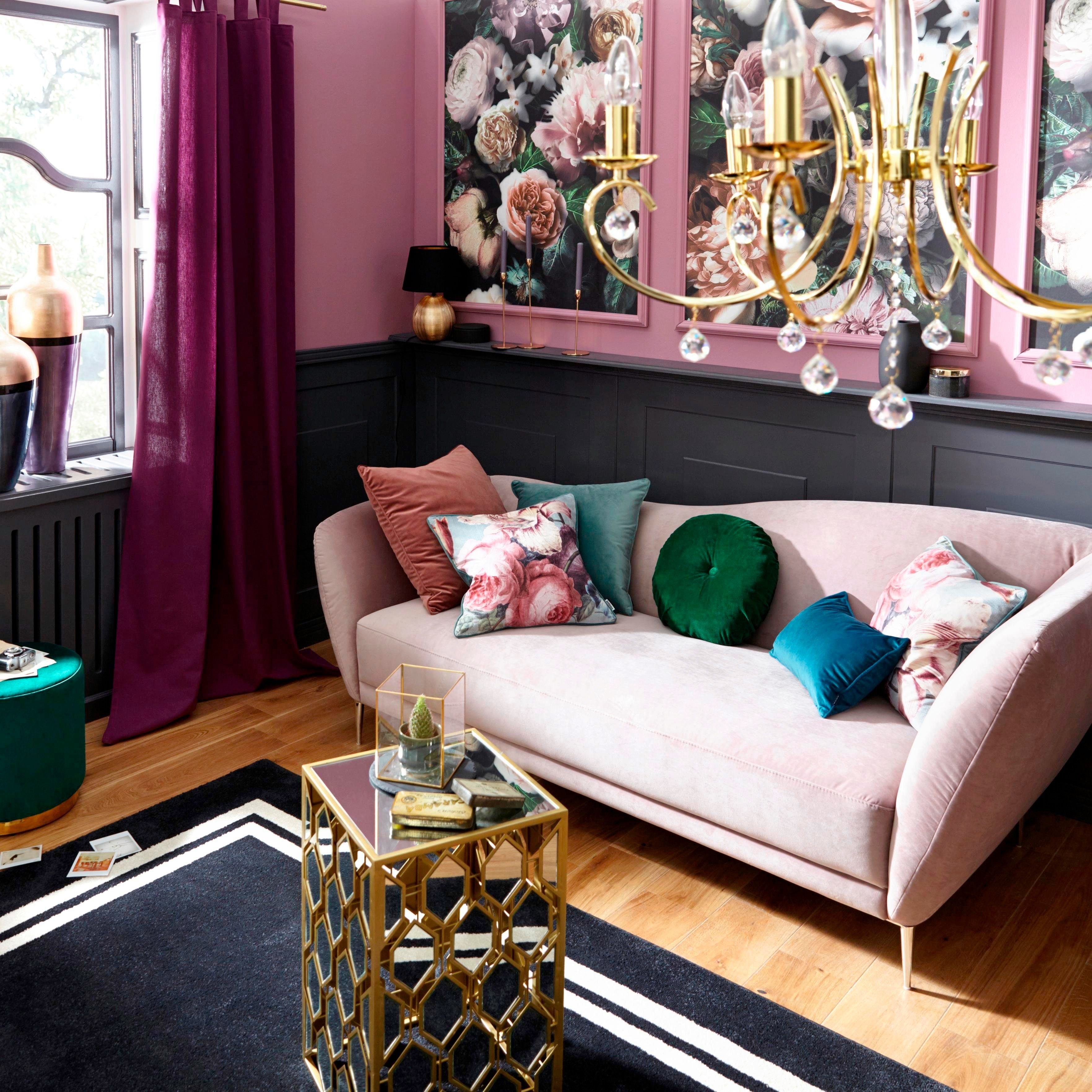 Komar Vliestapete Victoria Black Panel, (1 St), (Breite x Höhe), Vliestapete, 100 cm Bahnbreite