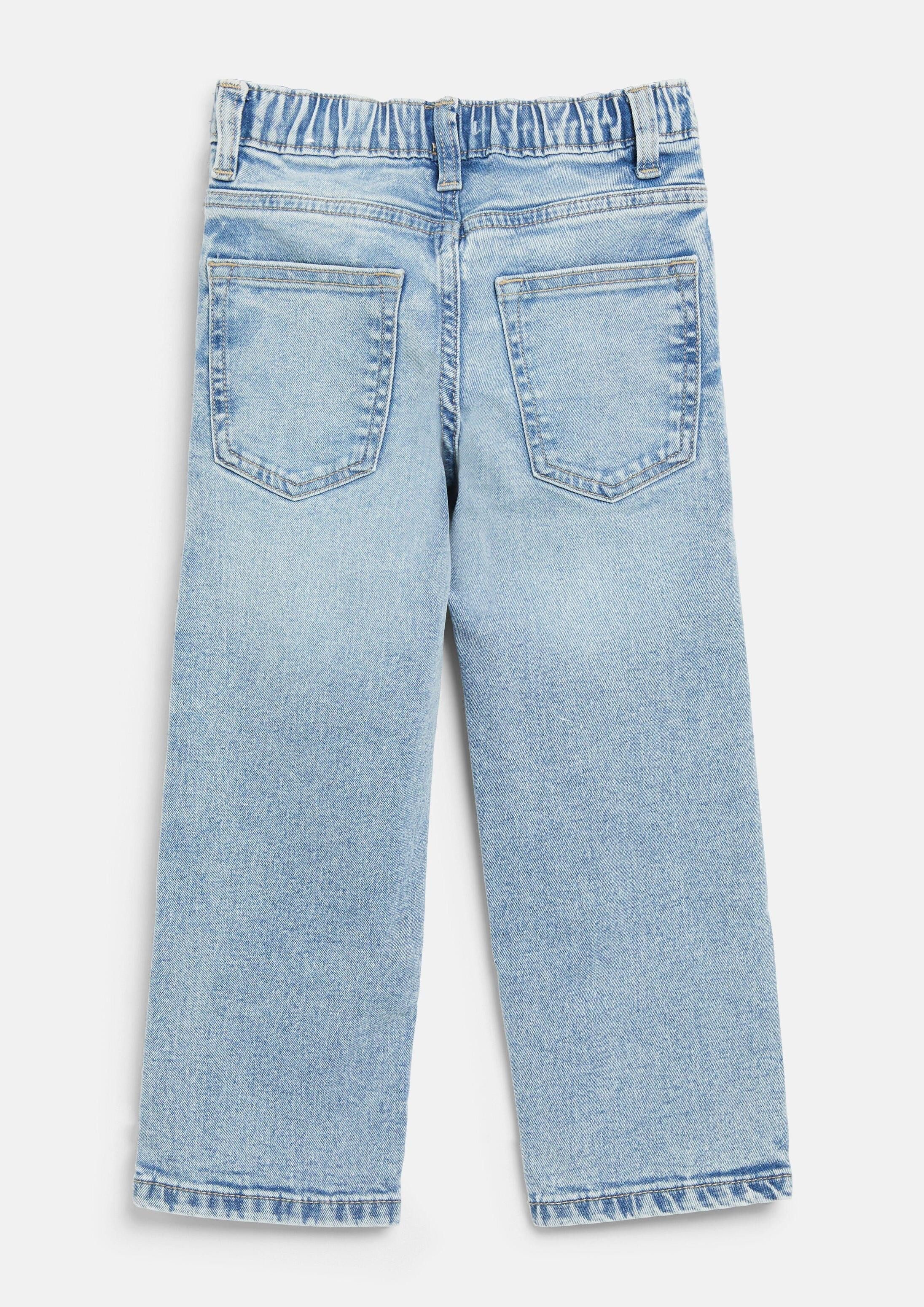 s.Oliver Weite Jeans Jeans-Hose BAGGY Jeans Pull on Baggy / Mid Rise / Wide Fit – Bild 2 von 4