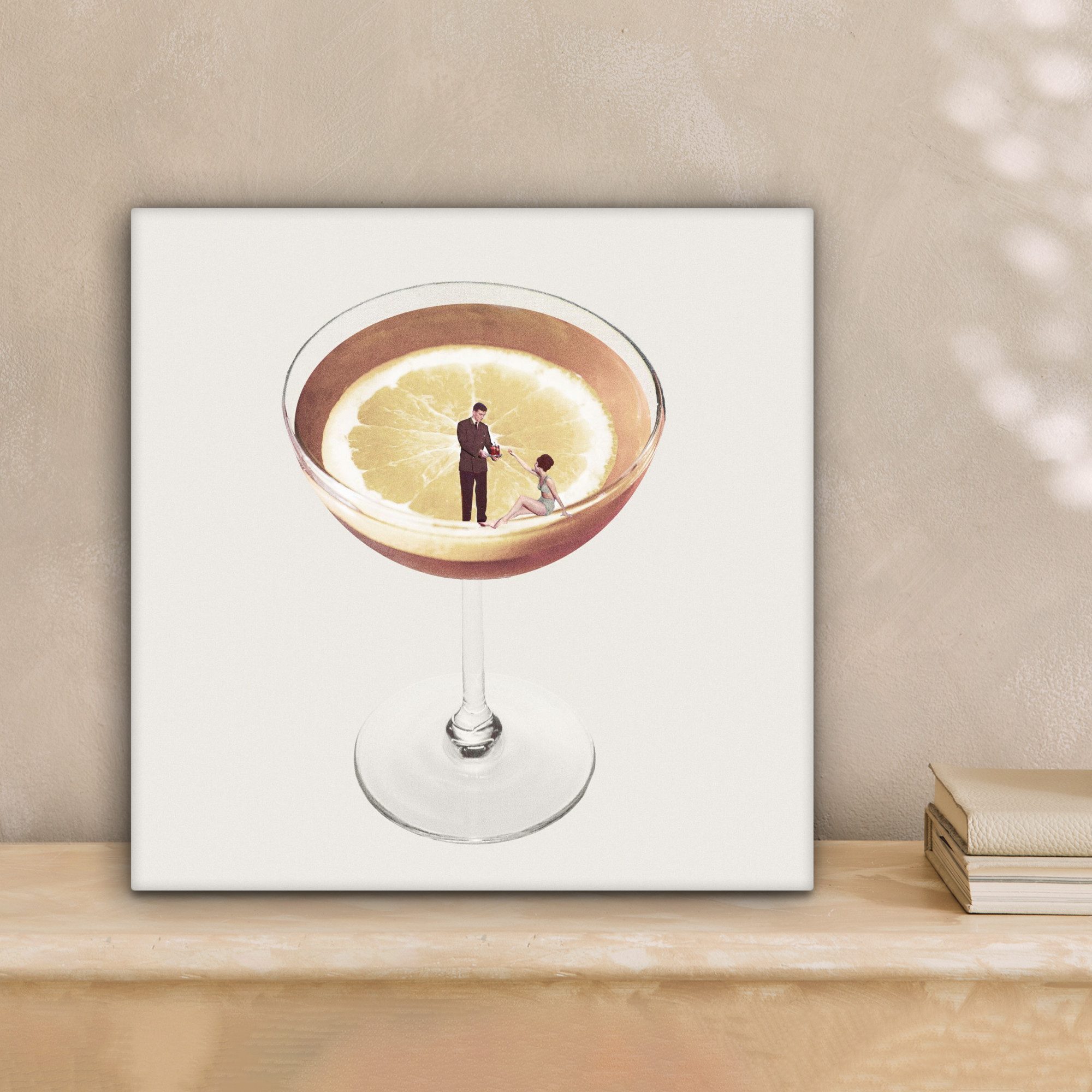 OneMillionCanvasses® Leinwandbild Alkohol - Jahrgang - günstig online kaufen