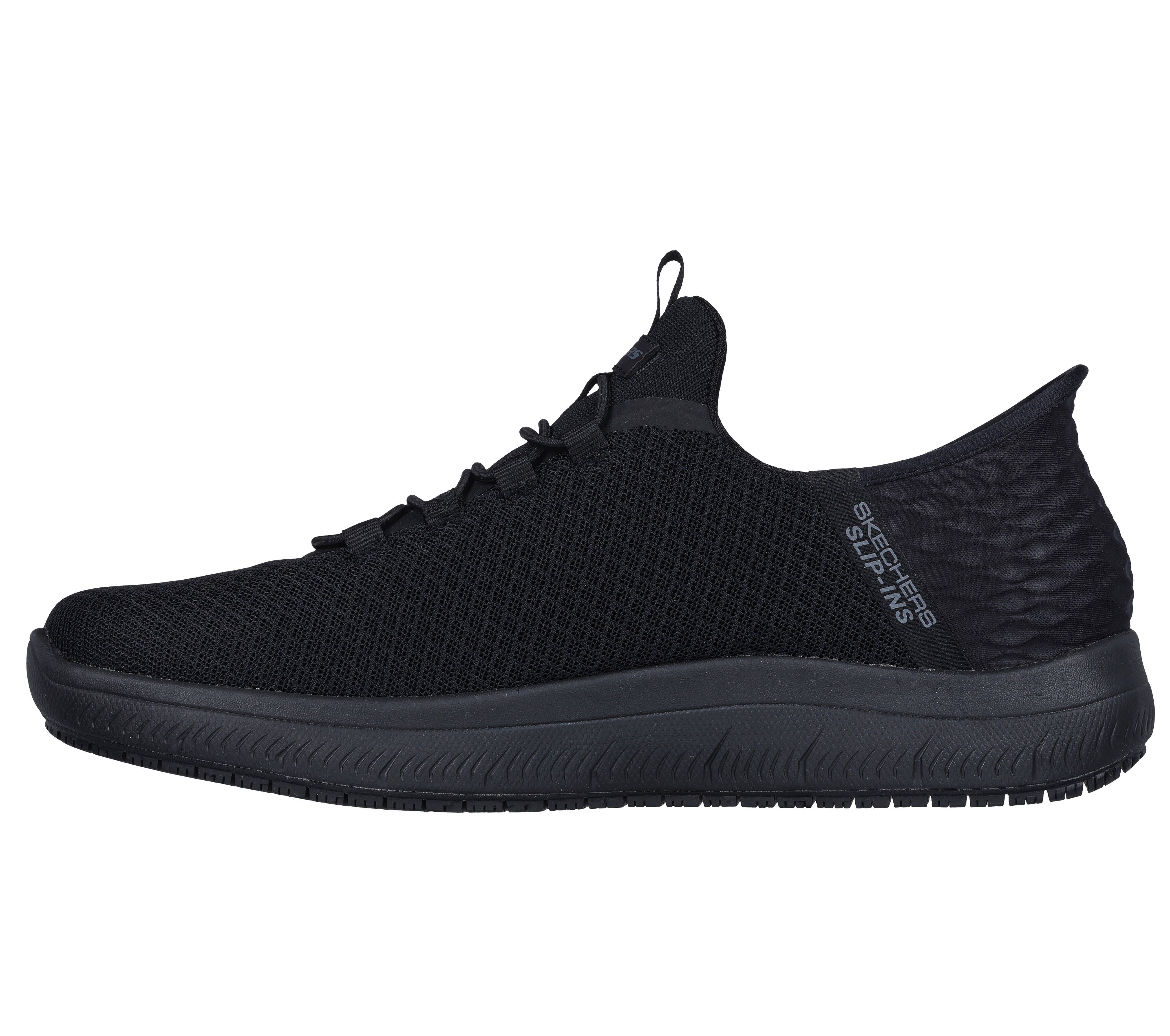 Skechers Arbeitsschuhe Herren OB FO SR - Rutschfest - Wasserabweisender Arbeitsschuh Air-Cooled Memory Foam - Berufsschuhe nach EN ISO 20347:2022+A1:2024 – Bild 3 von 5