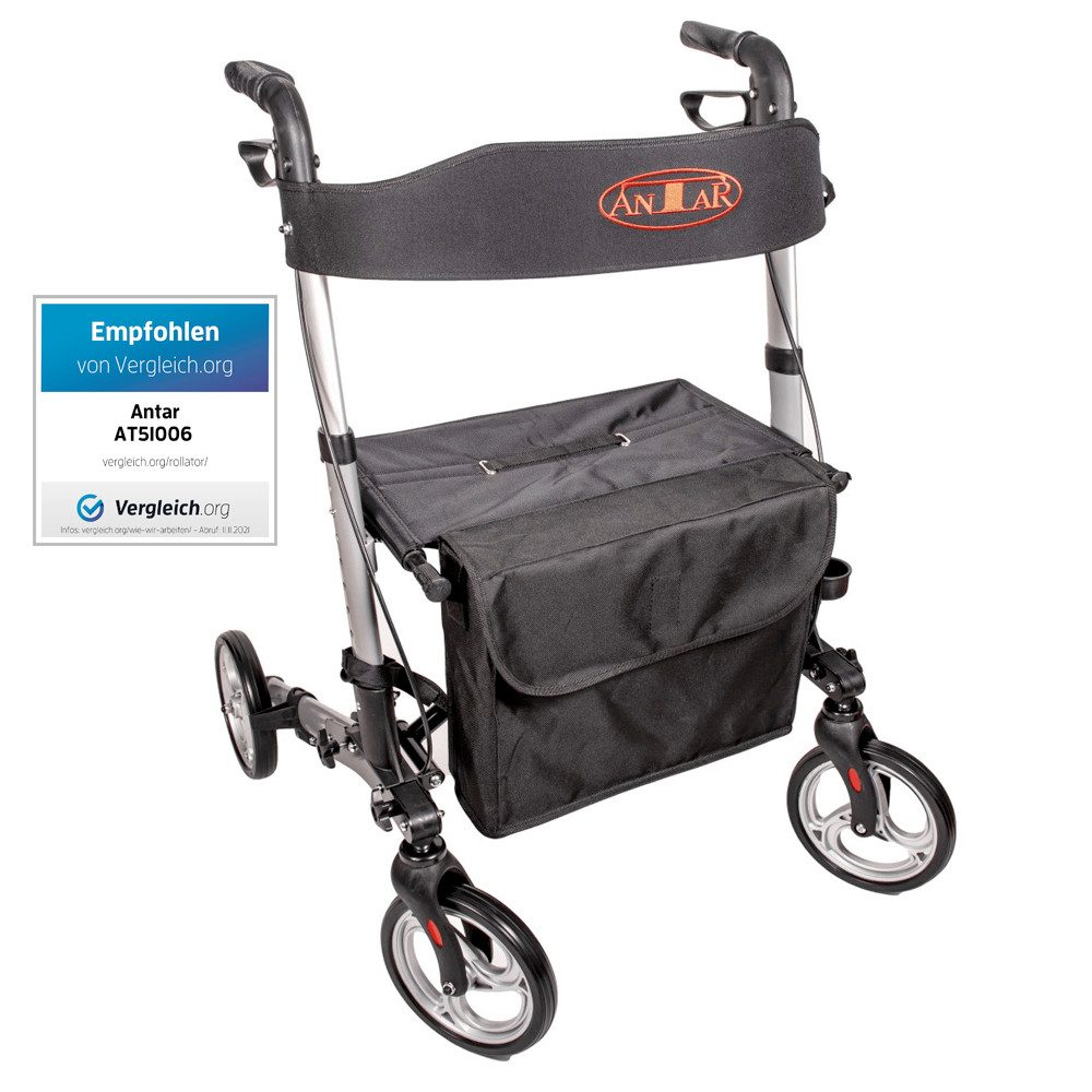 Antar Rollator Leichtgewicht Aluminium Faltbarer Reise Rollator