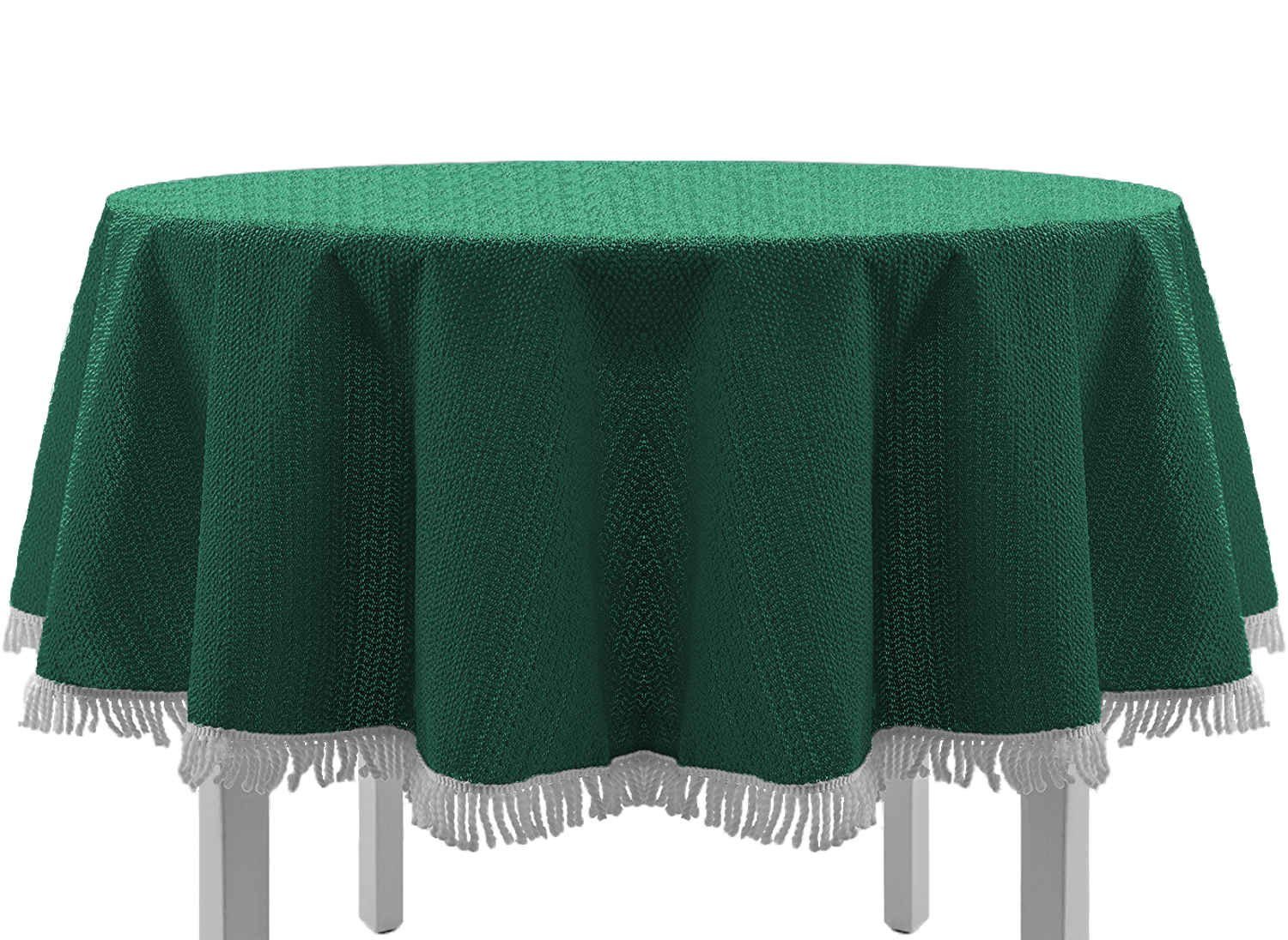 EXKLUSIV HEIMTEXTIL Gartentischdecke Gartentischdecke mit Fransen günstig online kaufen